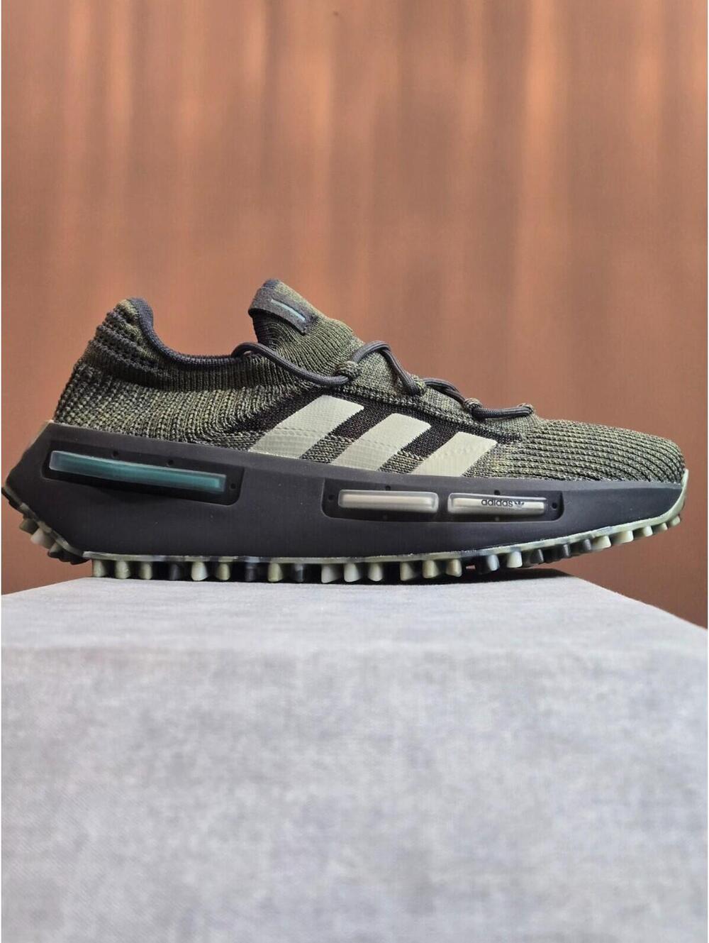 adidas NMD S1 - Focus Olive/Silver Pebble/Carbon (IE4824) Size 6.5Y Women's 7.5